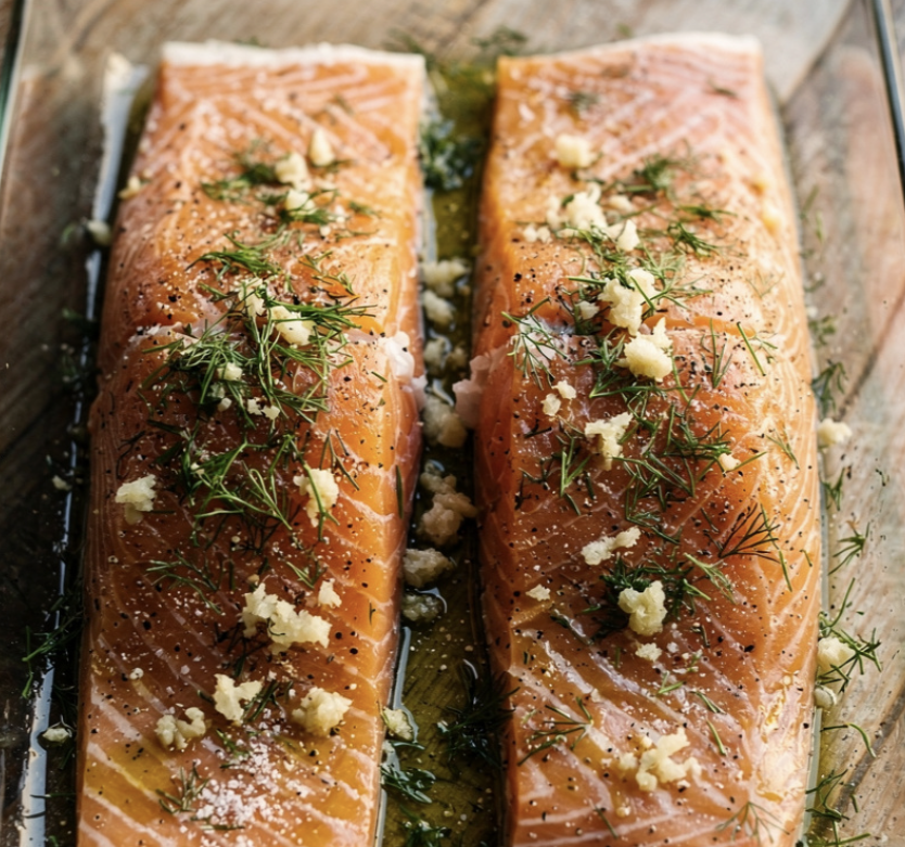 Saumon au Four et Purée de Chou-Fleur_2