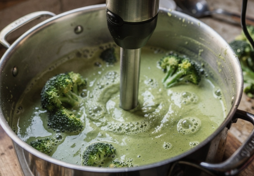 Soupe Crémeuse au Brocoli_3