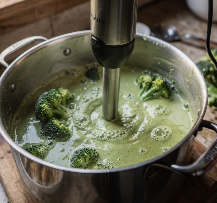 Soupe Crémeuse au Brocoli_3