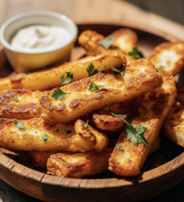 Frites de Halloumi