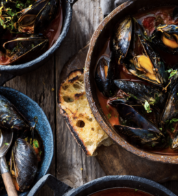 Soupe de Moules à la Française