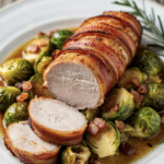 Filet Mignon de Porc au Lard et Choux de Bruxelles_5