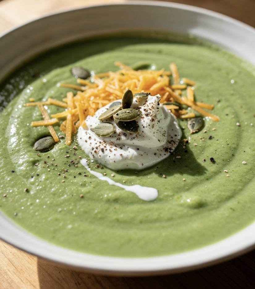 Soupe Crémeuse au Brocoli_5