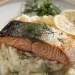 Saumon au Four et Purée de Chou-Fleur_5
